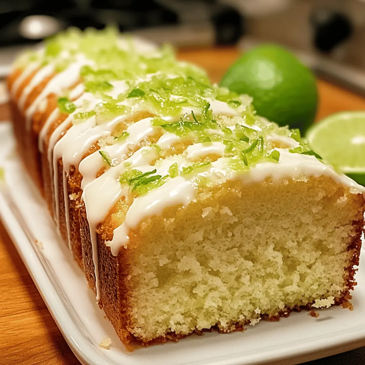 Zesty Key Lime Pound Cake for Refreshing Spring Treats