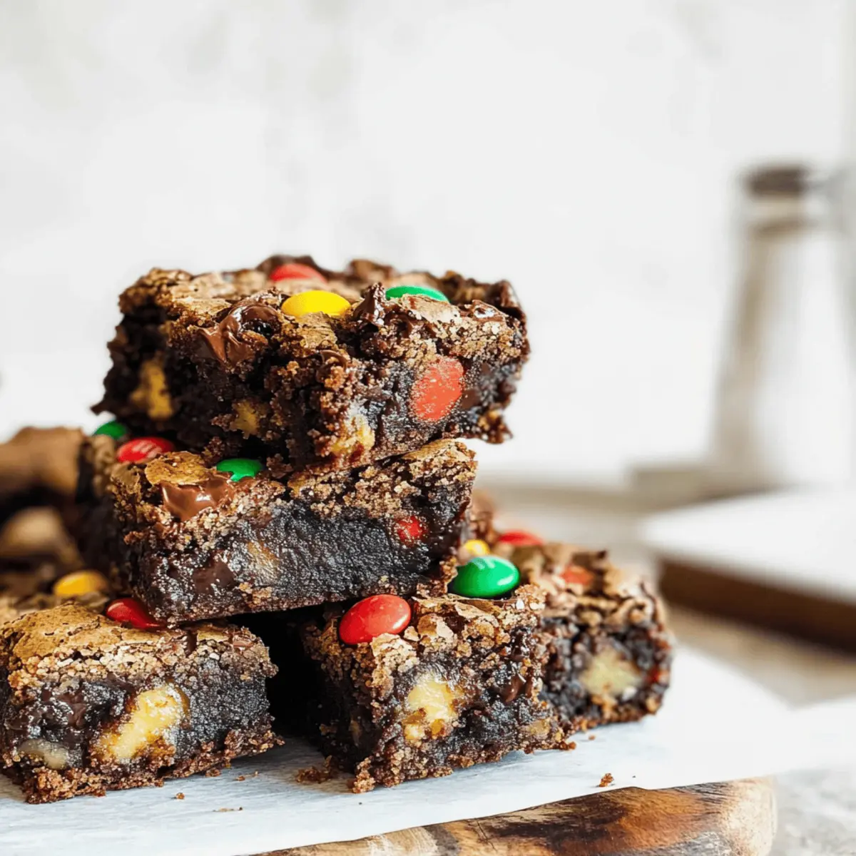Monster Cookie Fudgy Brownies iwrwn2