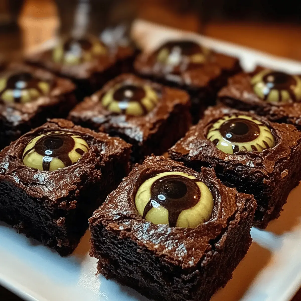 Monster Eye Brownie Bites: Spooky Fun for Halloween Treats