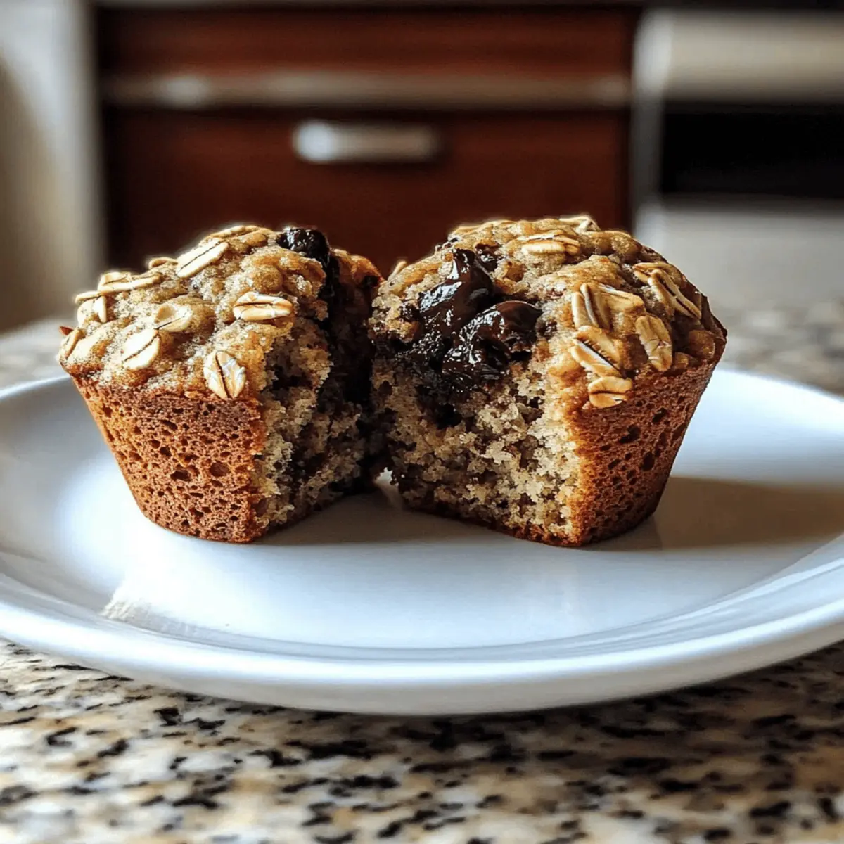 Oatmeal Chocolate Chip Breakfast Muffins zojmcj