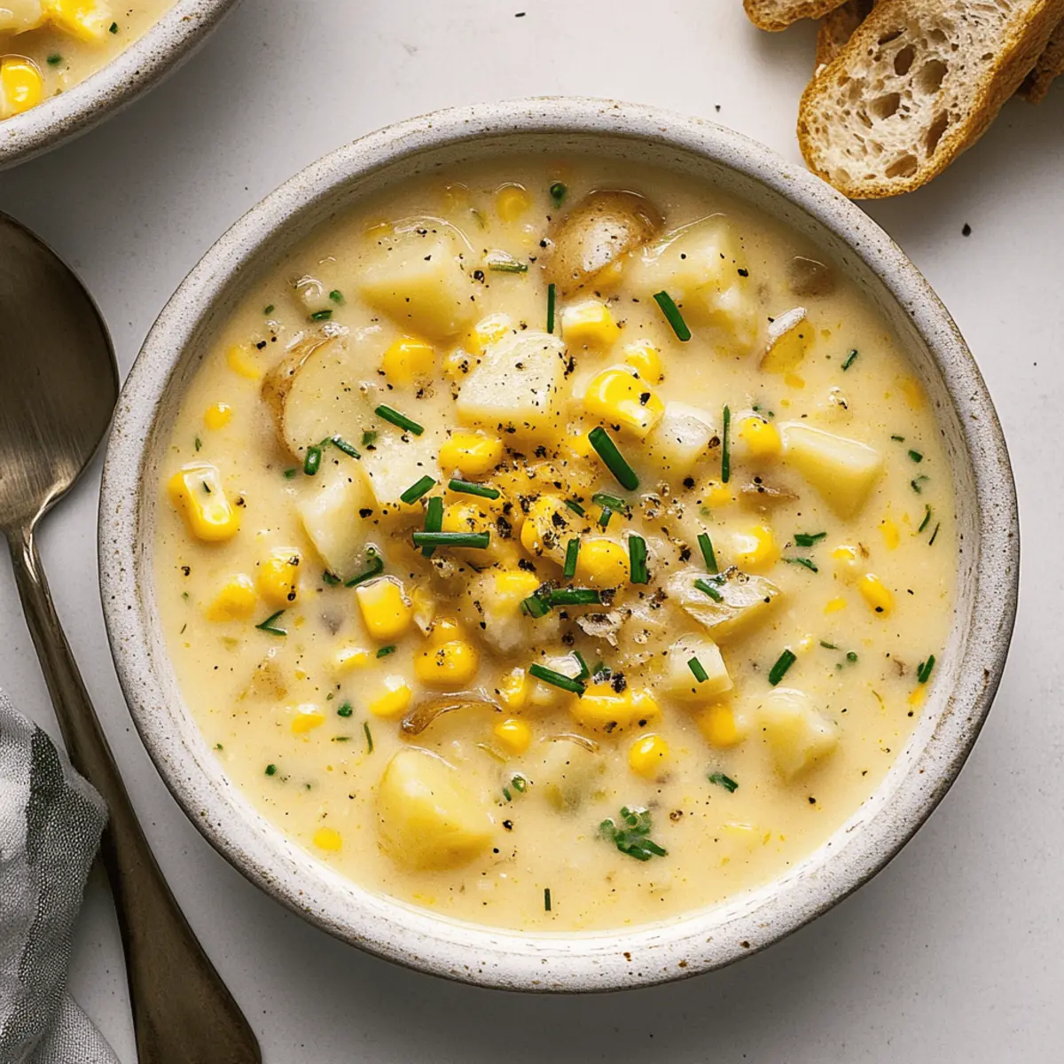 One Pot Corn Potato Chowder ztaqsy