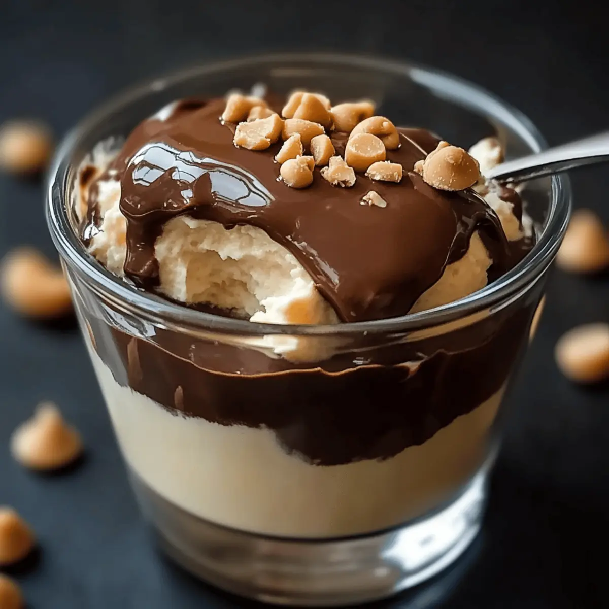Peanut Butter Cup Cottage Cheese Mousse st4lwk