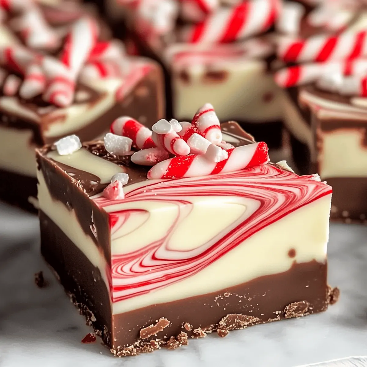 Peppermint Swirl Fudge jz3llt