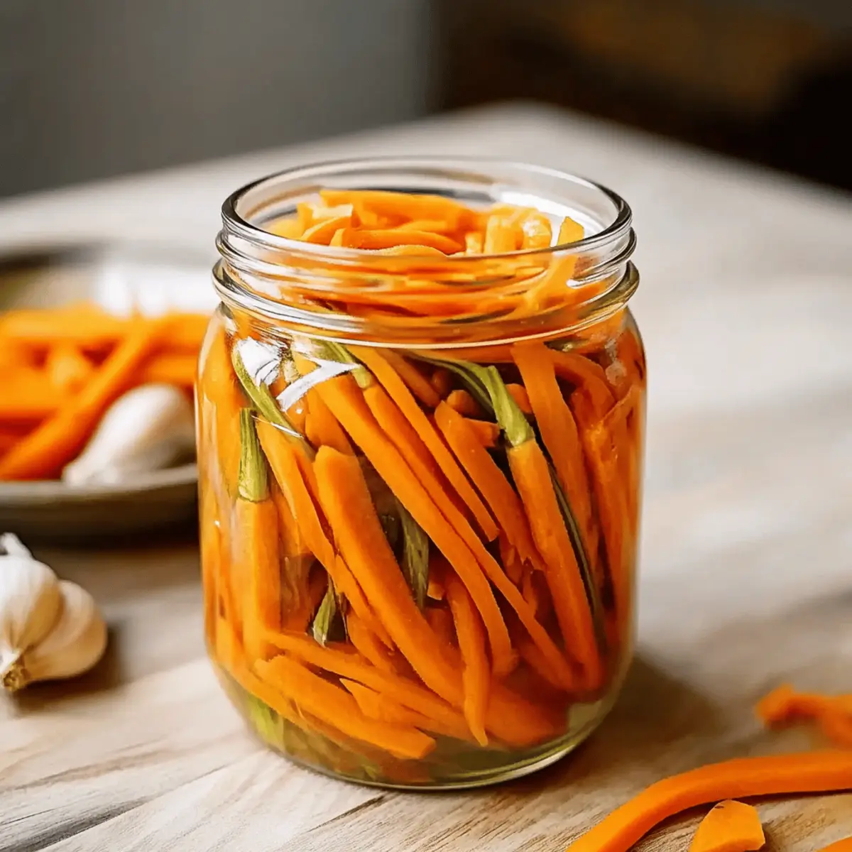 Tangy Pickled Carrots – A Crunchy Delight for Every Meal