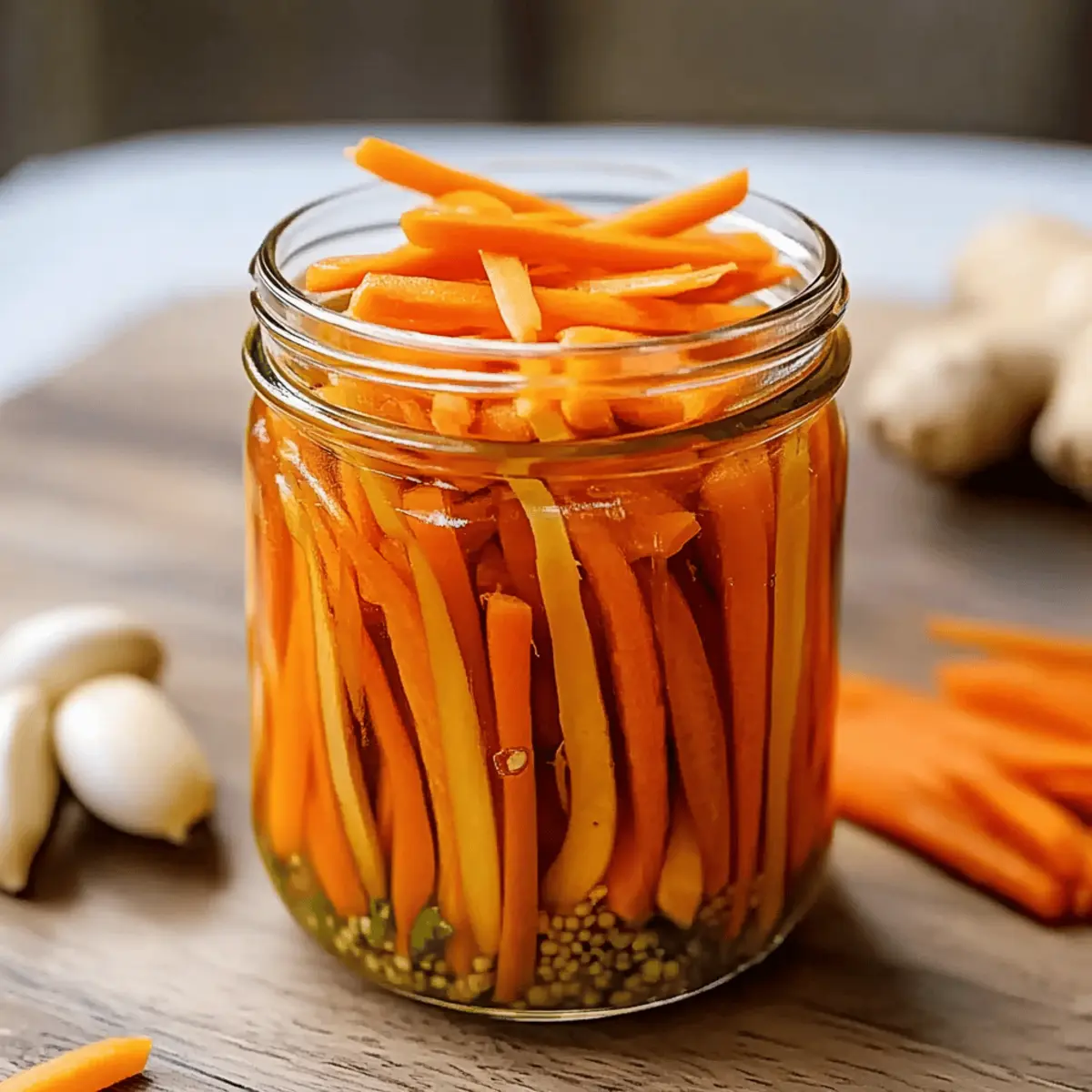 Pickled Carrots rapqtd