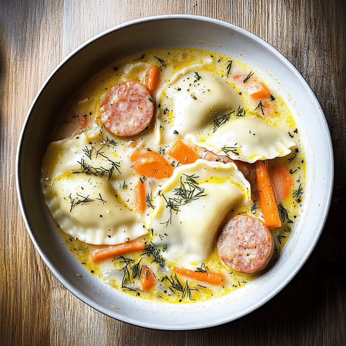 Pierogi Dill Soup vsbite