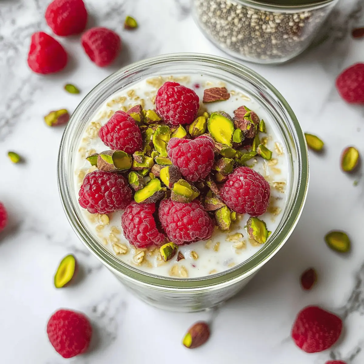 Creamy Pistachio Overnight Oats for a Wholesome Morning Boost