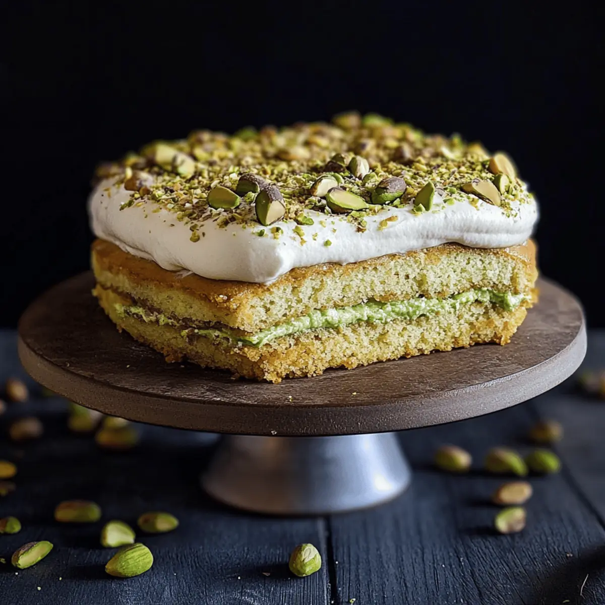 Indulge in Creamy Pistachio Tiramisu - A Silky Sweet Delight
