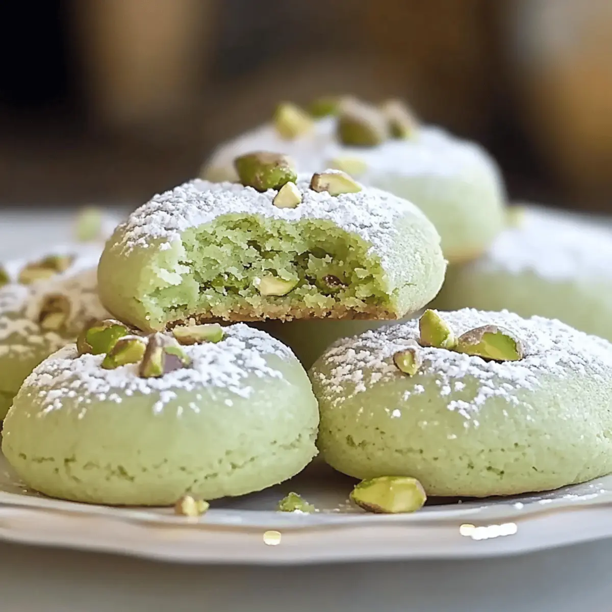 Melt-in-Your-Mouth Pistachio Wedding Cookies You’ll Adore
