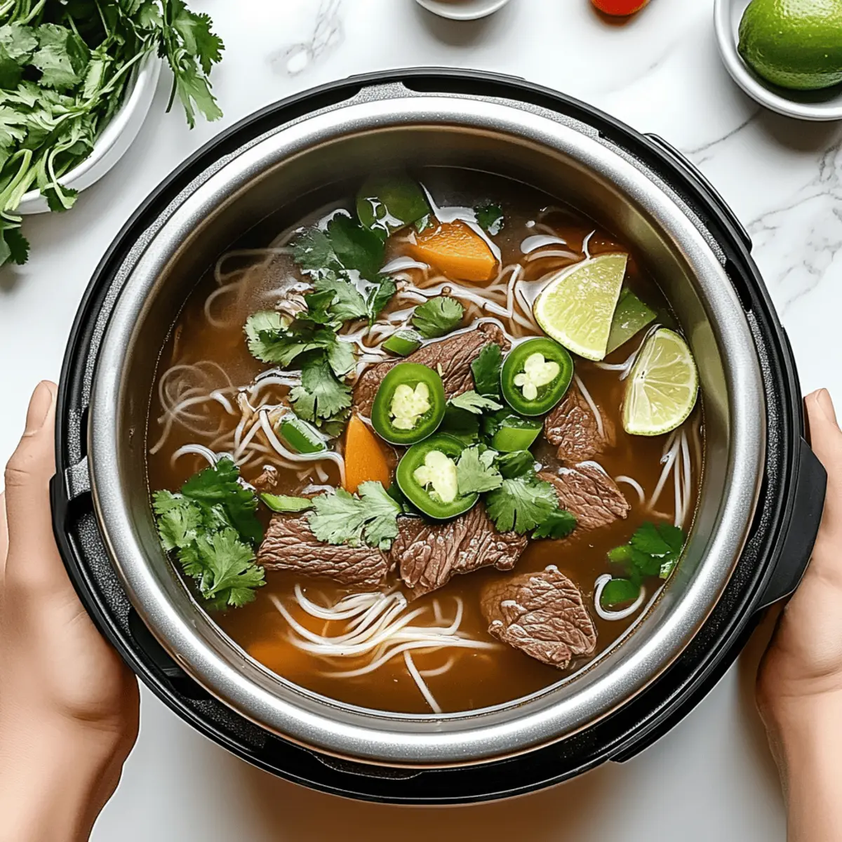 Instant Pot Vietnamese Beef Pho That Warms the Soul