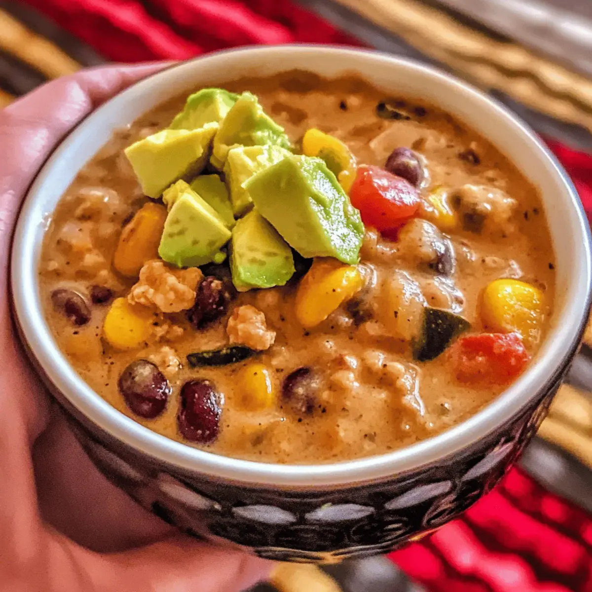 Protein Creamy Taco Soup dvpw8e