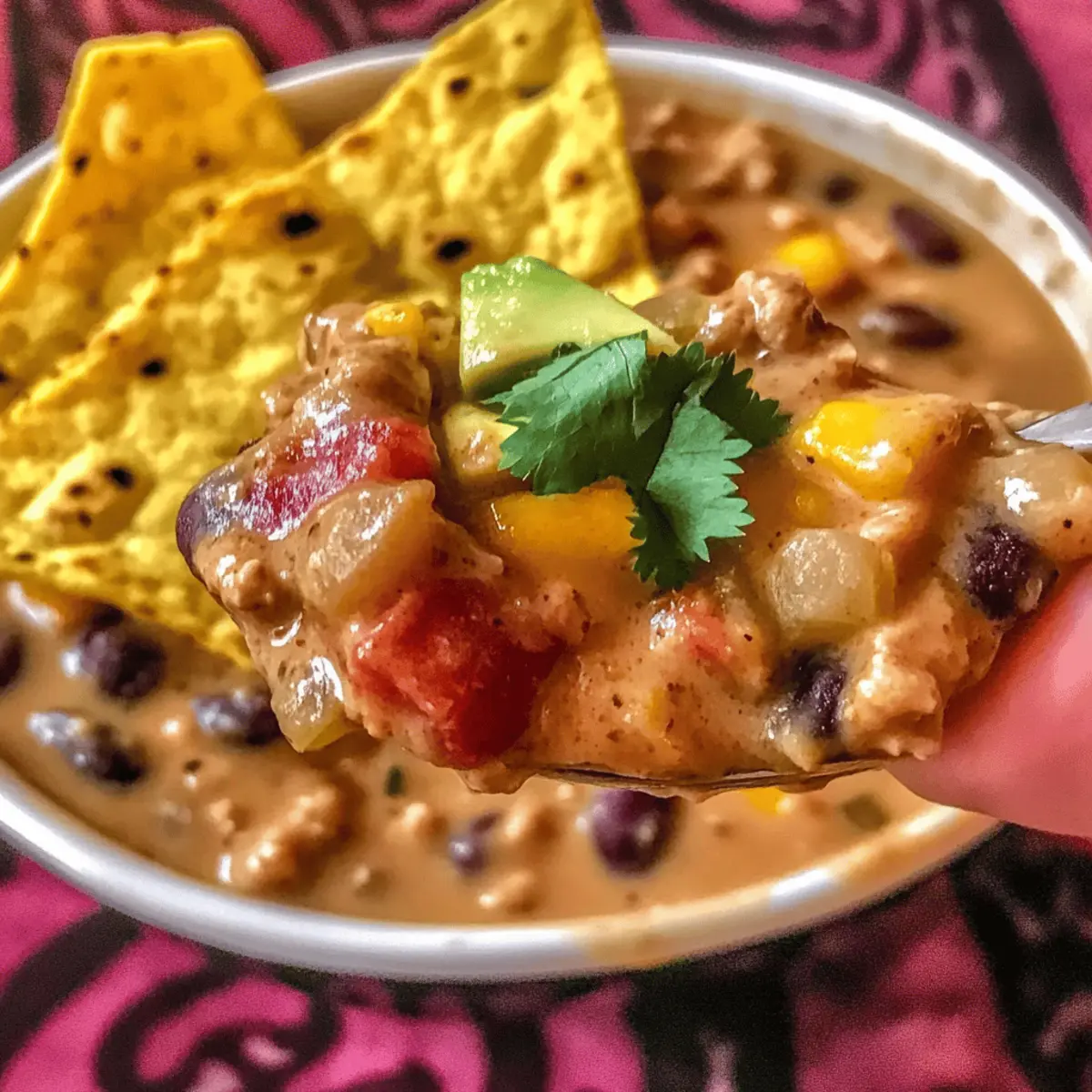 Protein Creamy Taco Soup nowhlp