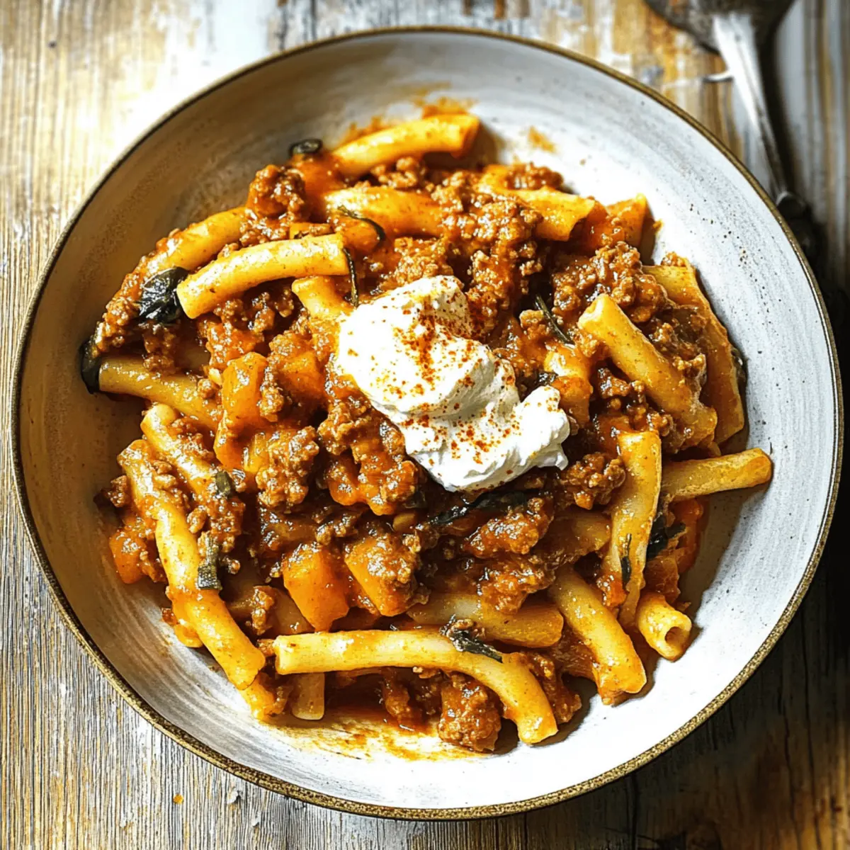 Pumpkin Beef Bolognese rvtjbu