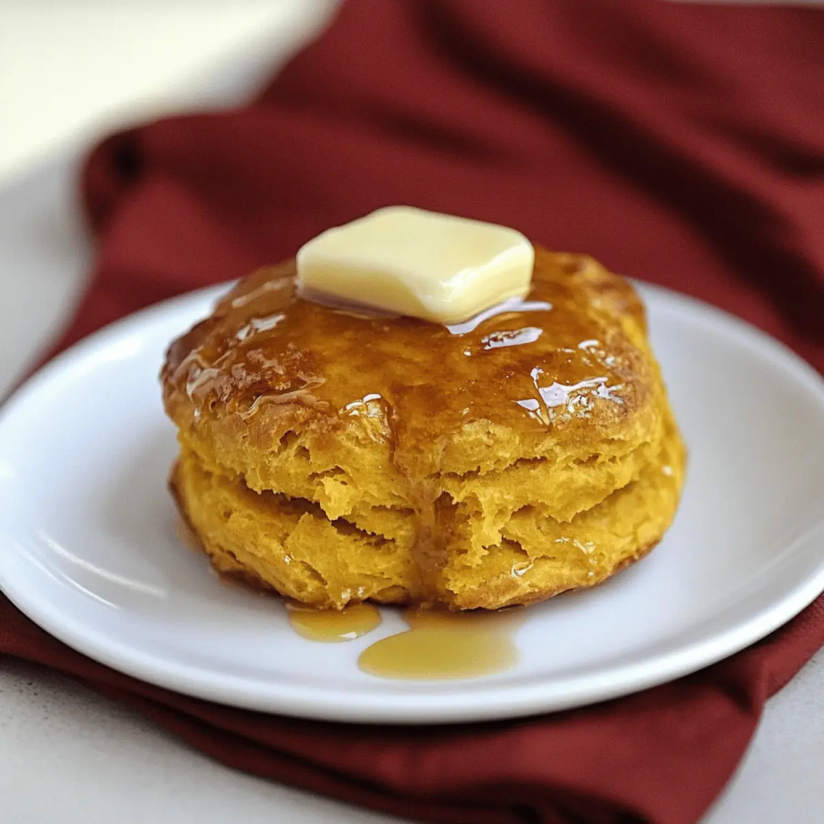 Flaky Pumpkin Biscuits for Cozy Fall Moments