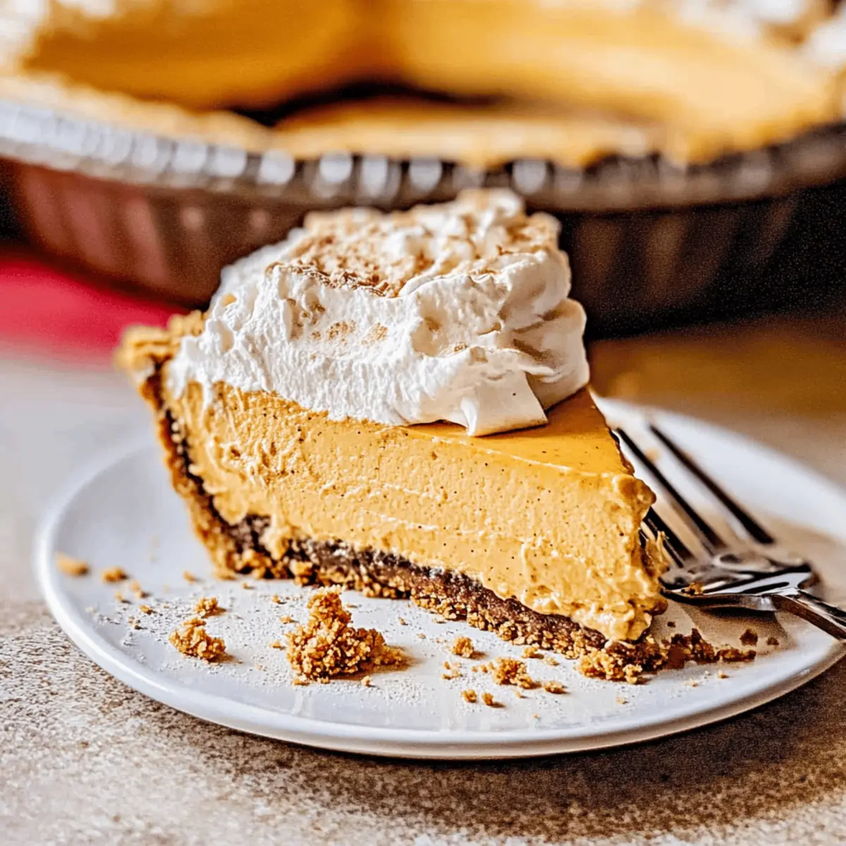 Savor the Fall with No-Bake Pumpkin Mousse Pie Delight