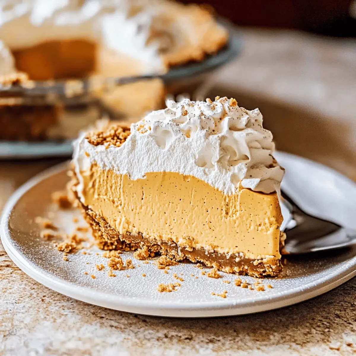 Pumpkin Mousse Pie h1b3if