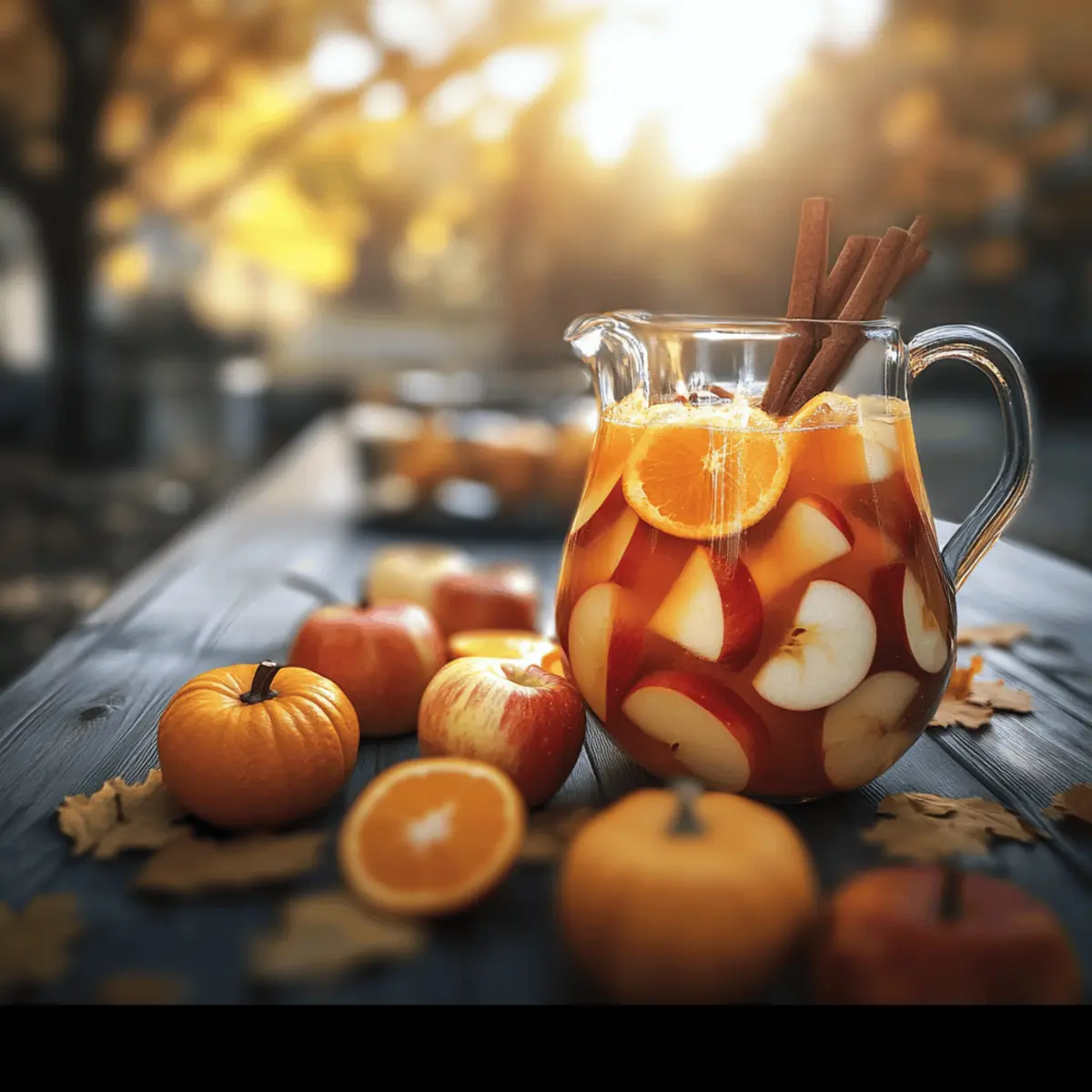 Cozy Up with Pumpkin Spice Fireball Sangria This Fall