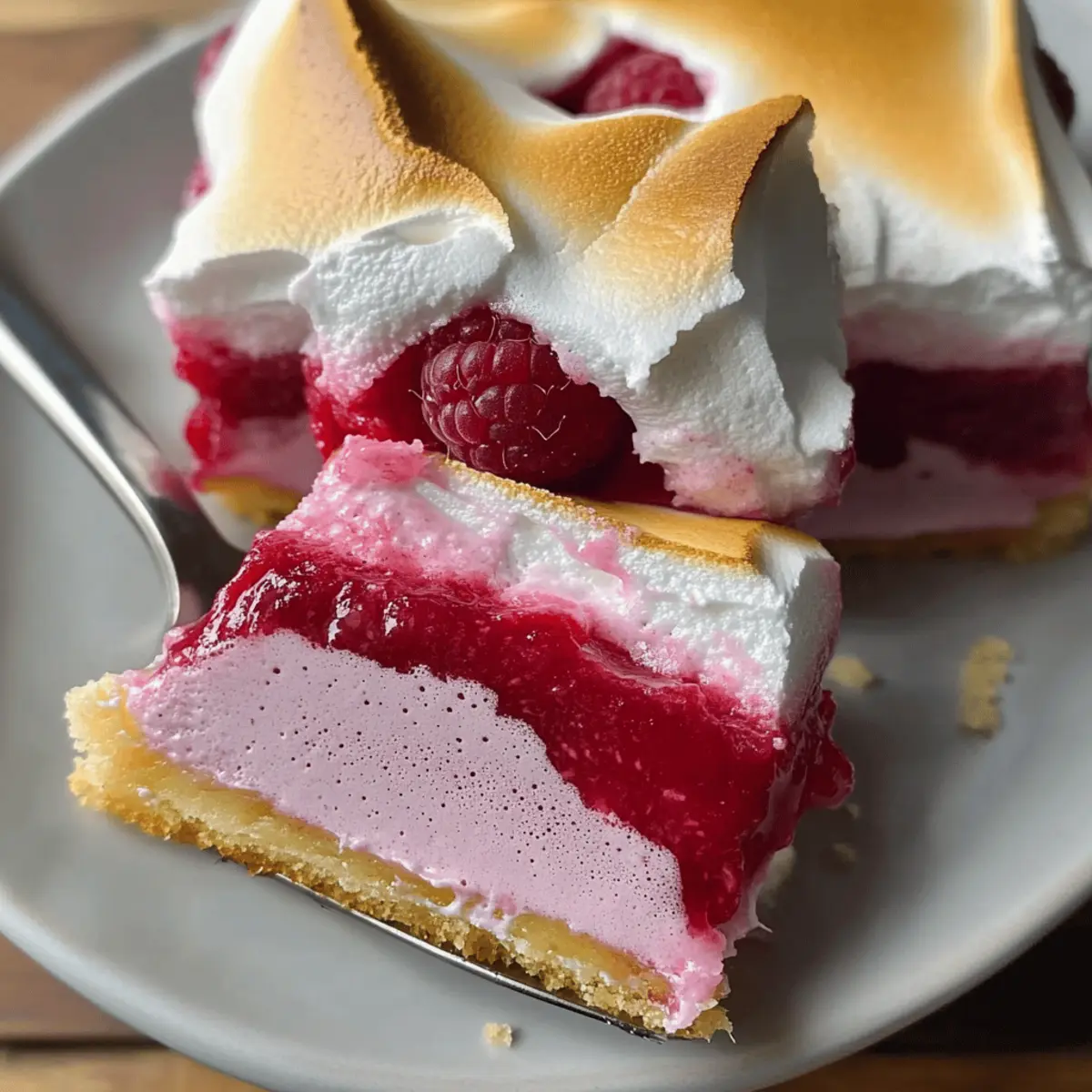 Delightful Raspberry Meringue Bars for Your Sweet Cravings