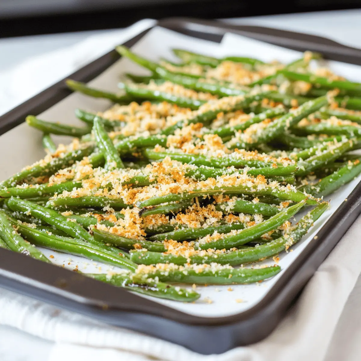 Roasted Parmesan Green Beans jkllhi