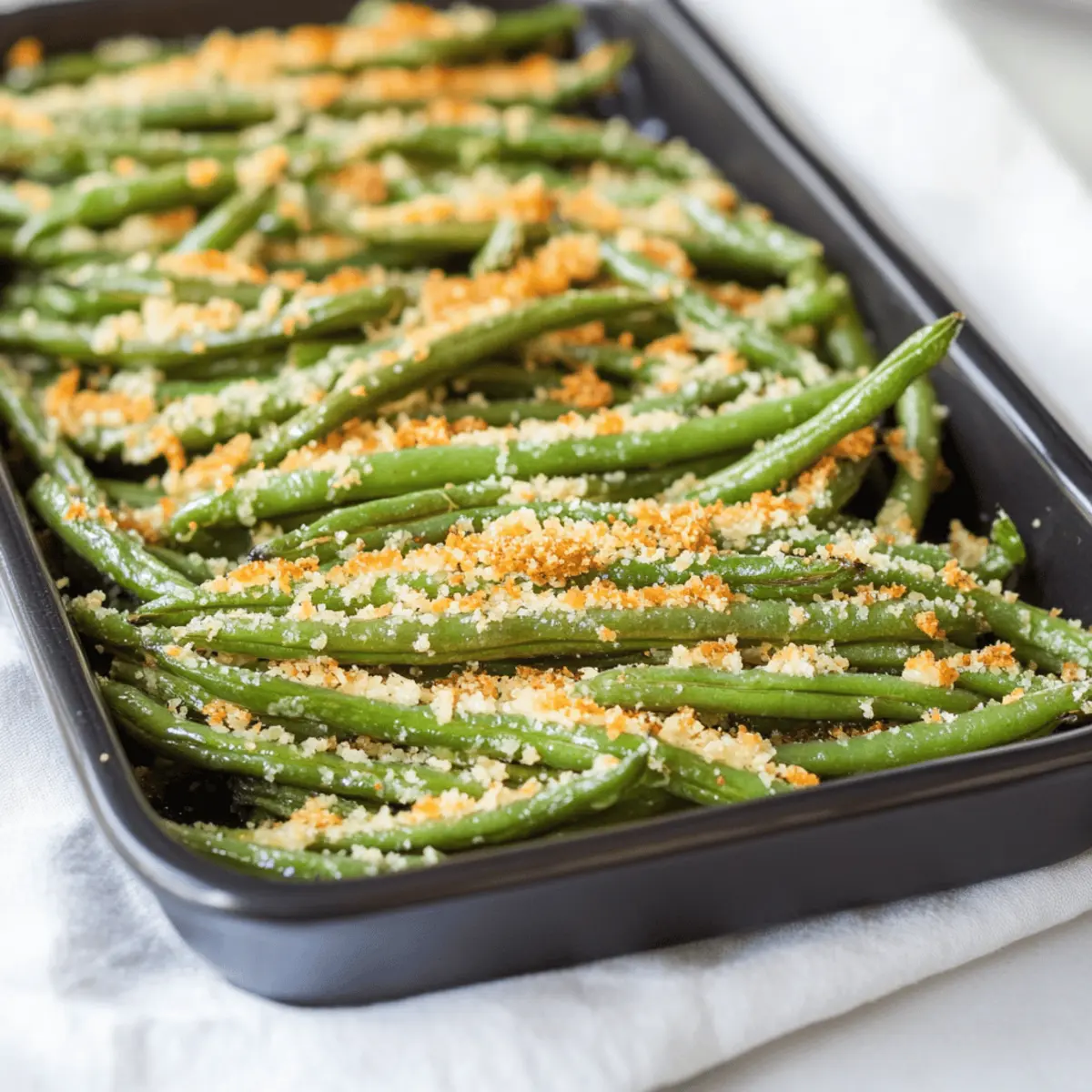 Roasted Parmesan Green Beans o355eo