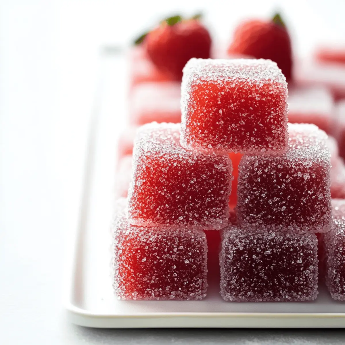 Sour Strawberry Gummies ey6pln