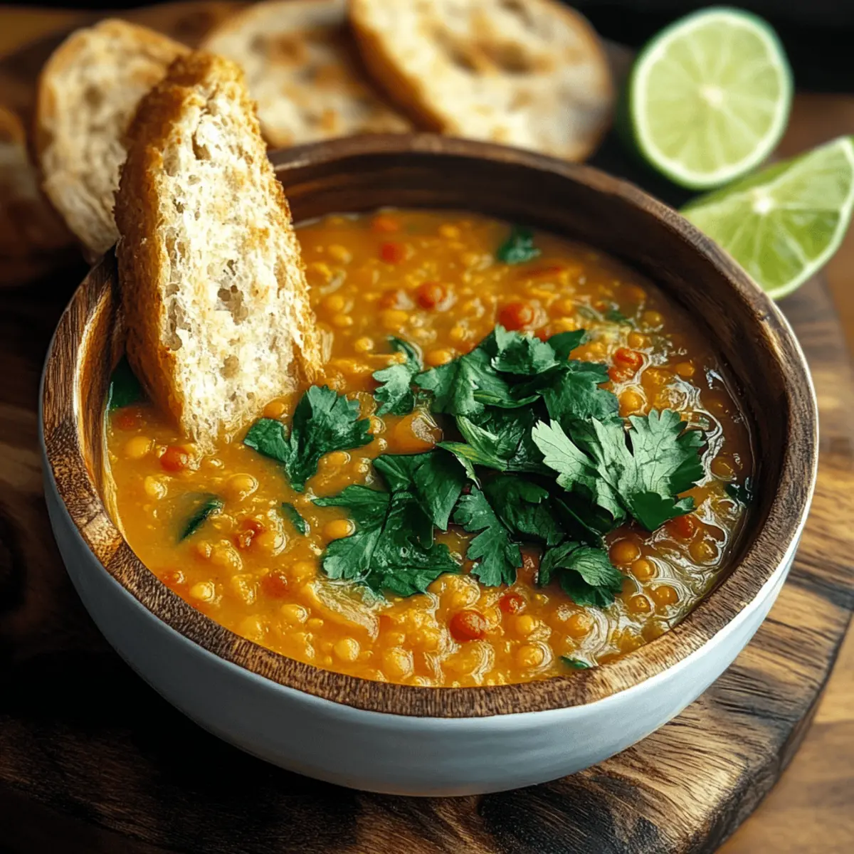 Thai Coconut Red Lentil Soup lgzage