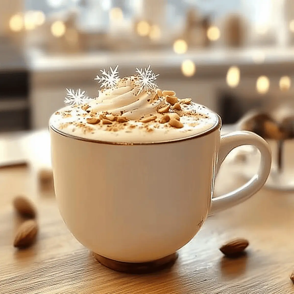 Cozy Up with a Vanilla Almond Snowflake Latte Recipe