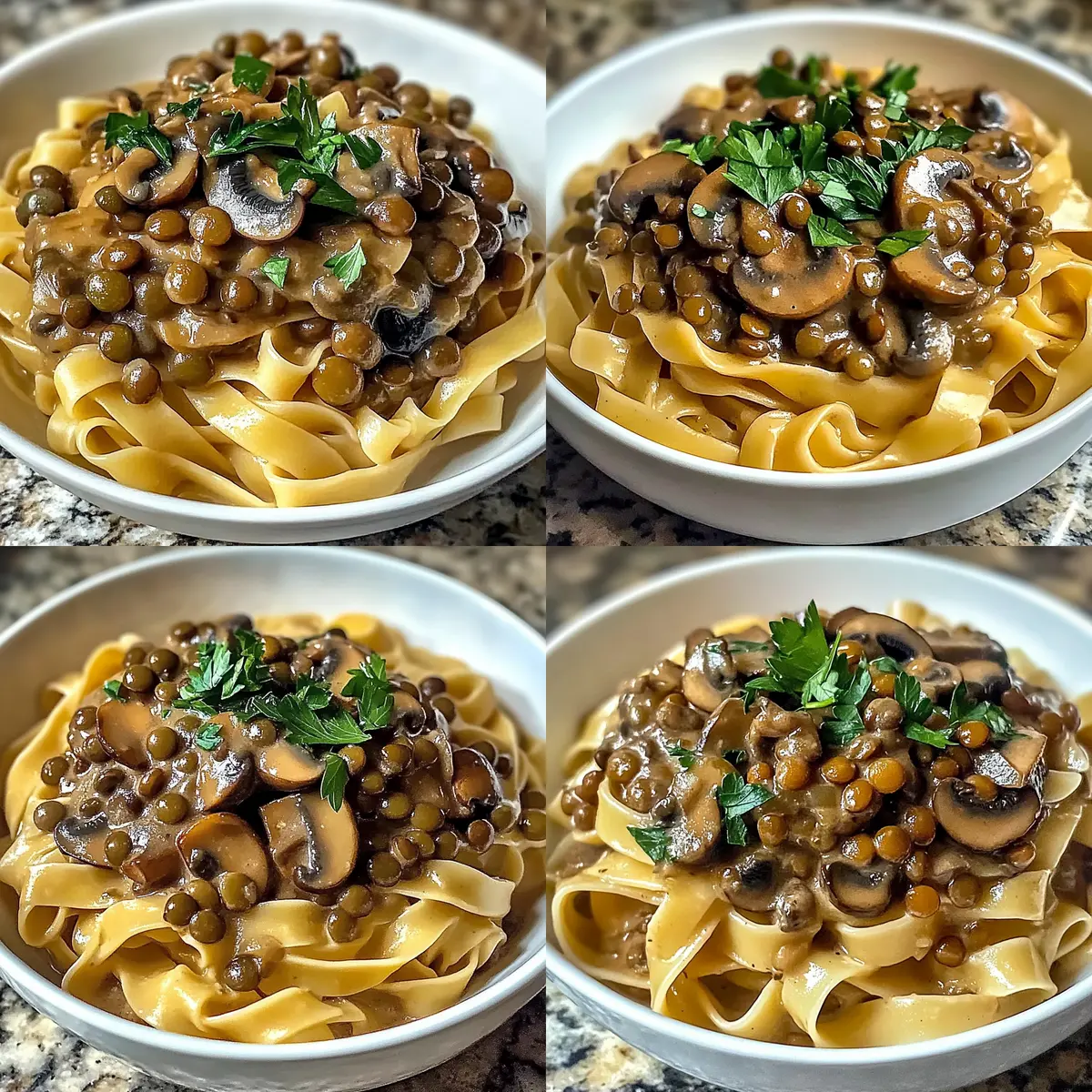 Easy Vegan Lentil Mushroom Stroganoff for Cozy Nights
