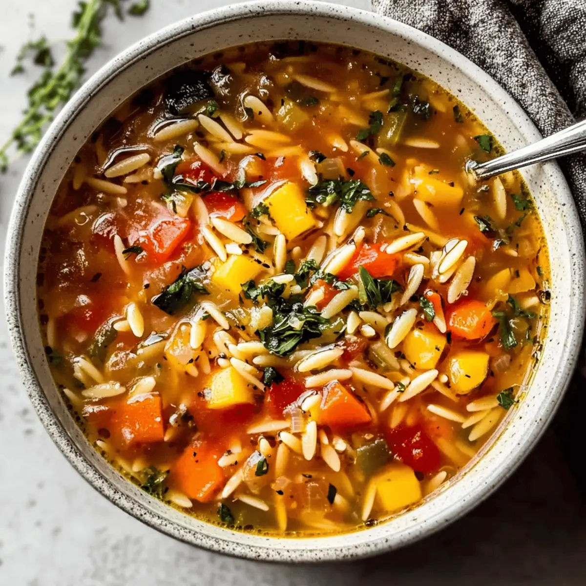 Vegetable Orzo Soup arvv3m