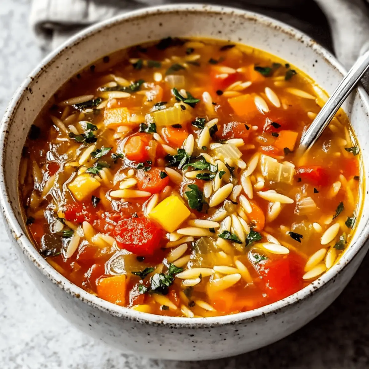 Deliciously Hearty Vegetable Orzo Soup for Cozy Nights