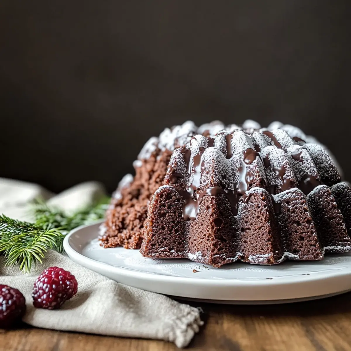 Irresistible Baileys Hot Chocolate Bundt Cake for Cozy Nights