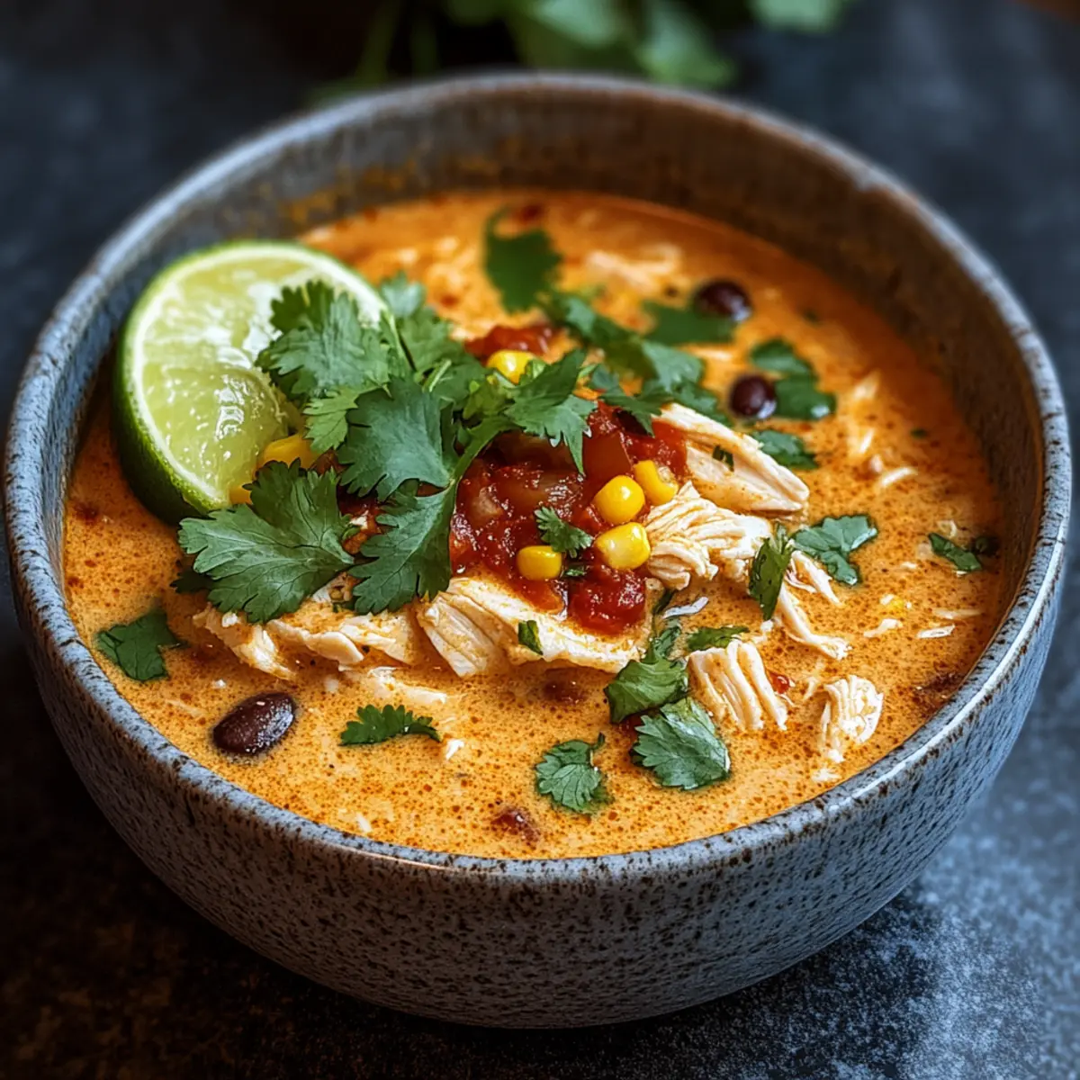 Creamy Chicken Enchilada Soup: A One-Pot Marvel