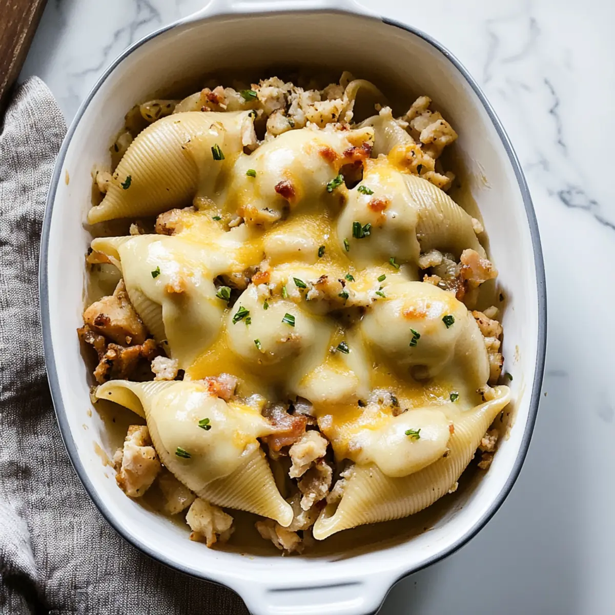 Savory Leftover Thanksgiving Turkey Stuffed Shells Delight