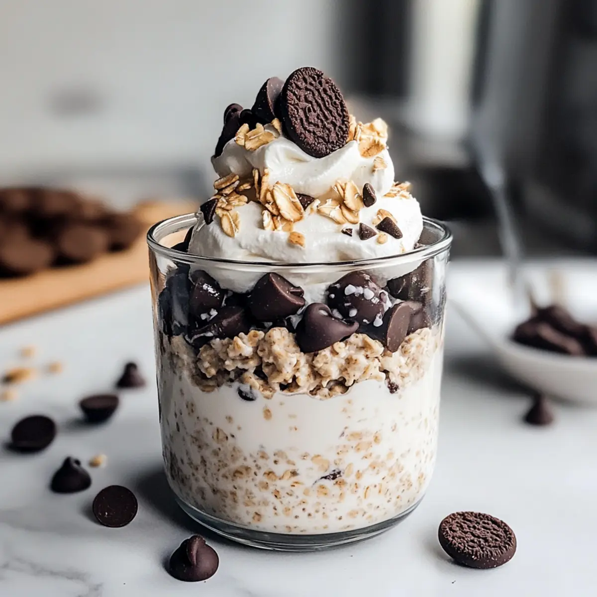 Decadent Cookies and Cream Overnight Oats for Busy Mornings
