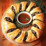 Beef Wellington Wreath