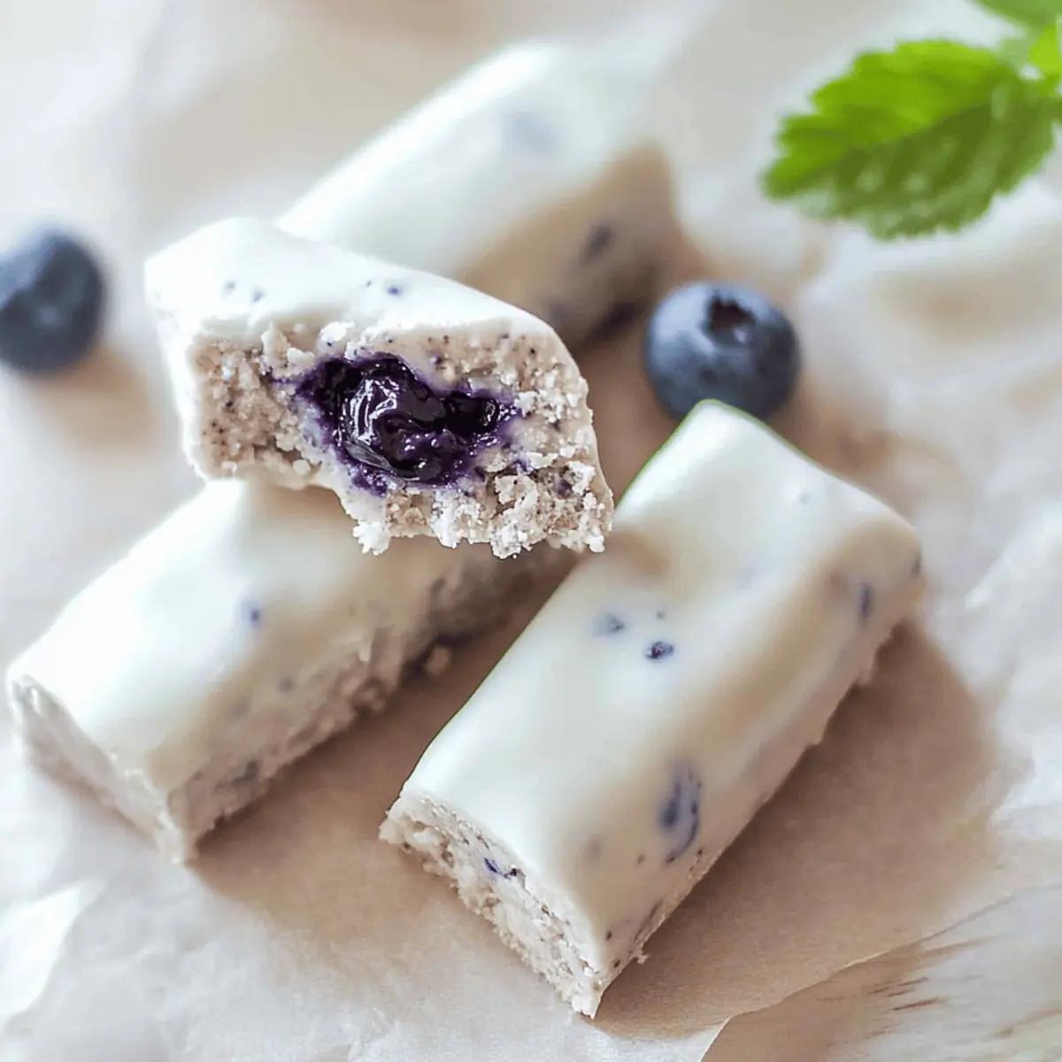 Blueberry Greek Yogurt Protein Bars uih1me