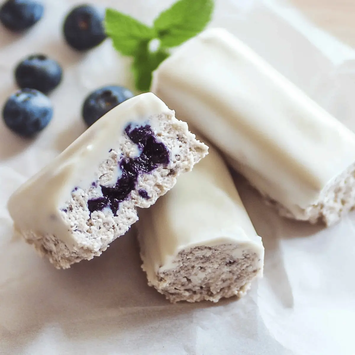 Blueberry Greek Yogurt Protein Bars for Healthy Snacking Bliss