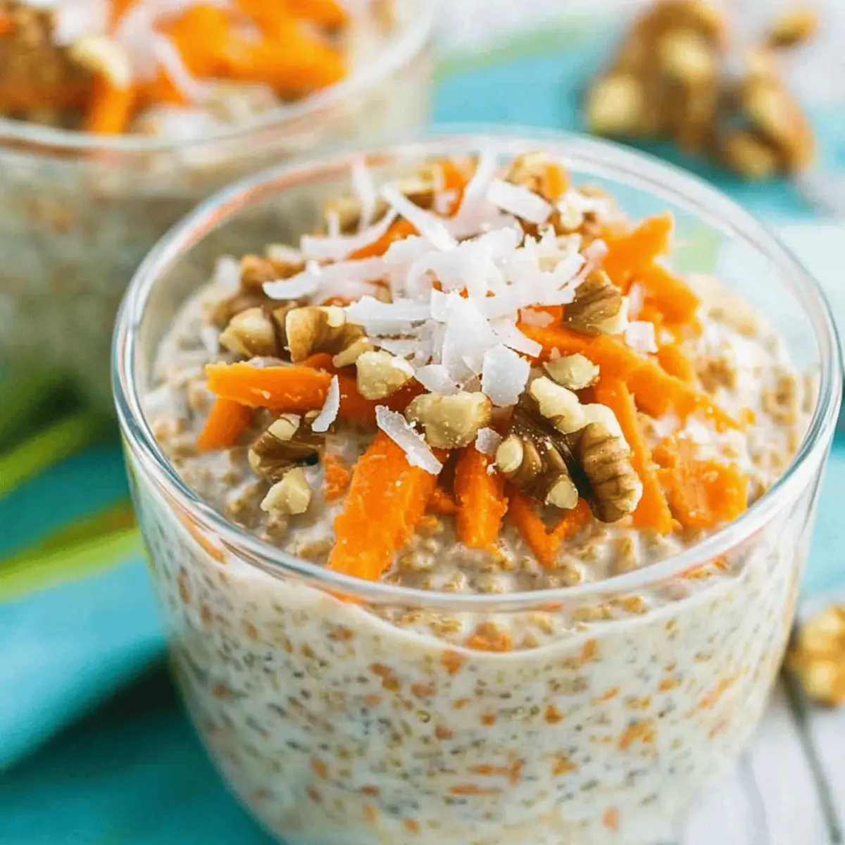 Carrot Cake Overnight Oats ftgbvz