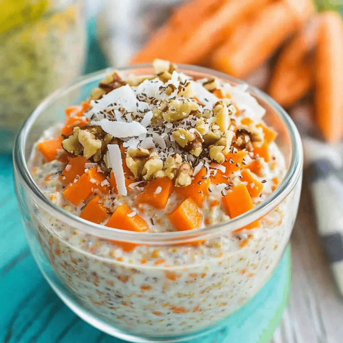 Carrot Cake Overnight Oats for a Wholesome Morning Boost