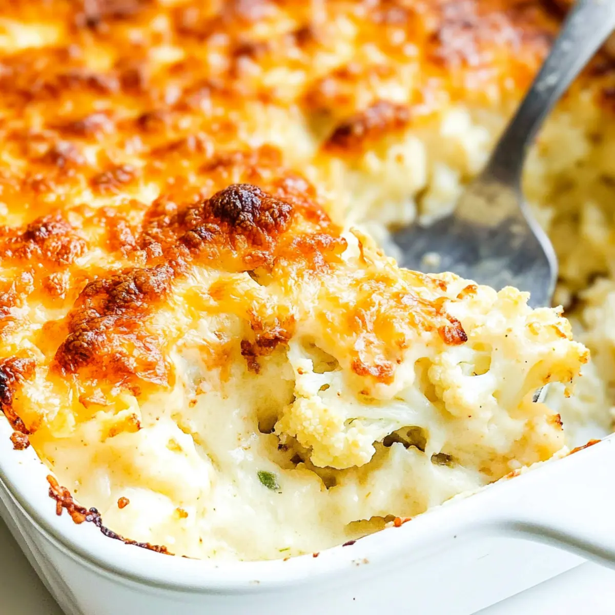 Cheesy Keto Cauliflower Au Gratin for a Comforting Low-Carb Feast
