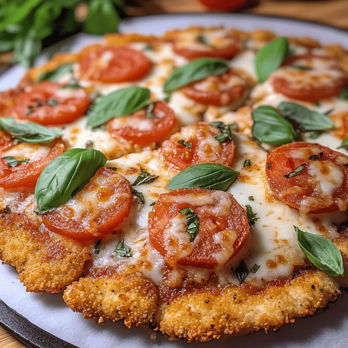Delicious Chicken Crust Pizza: Low-Carb Comfort Awaits