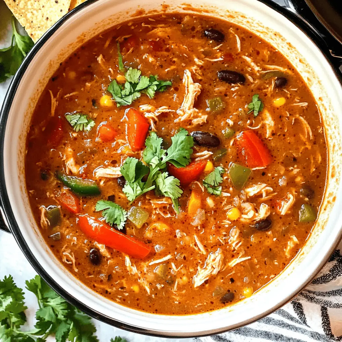 Chicken Fajita Soup cekkej