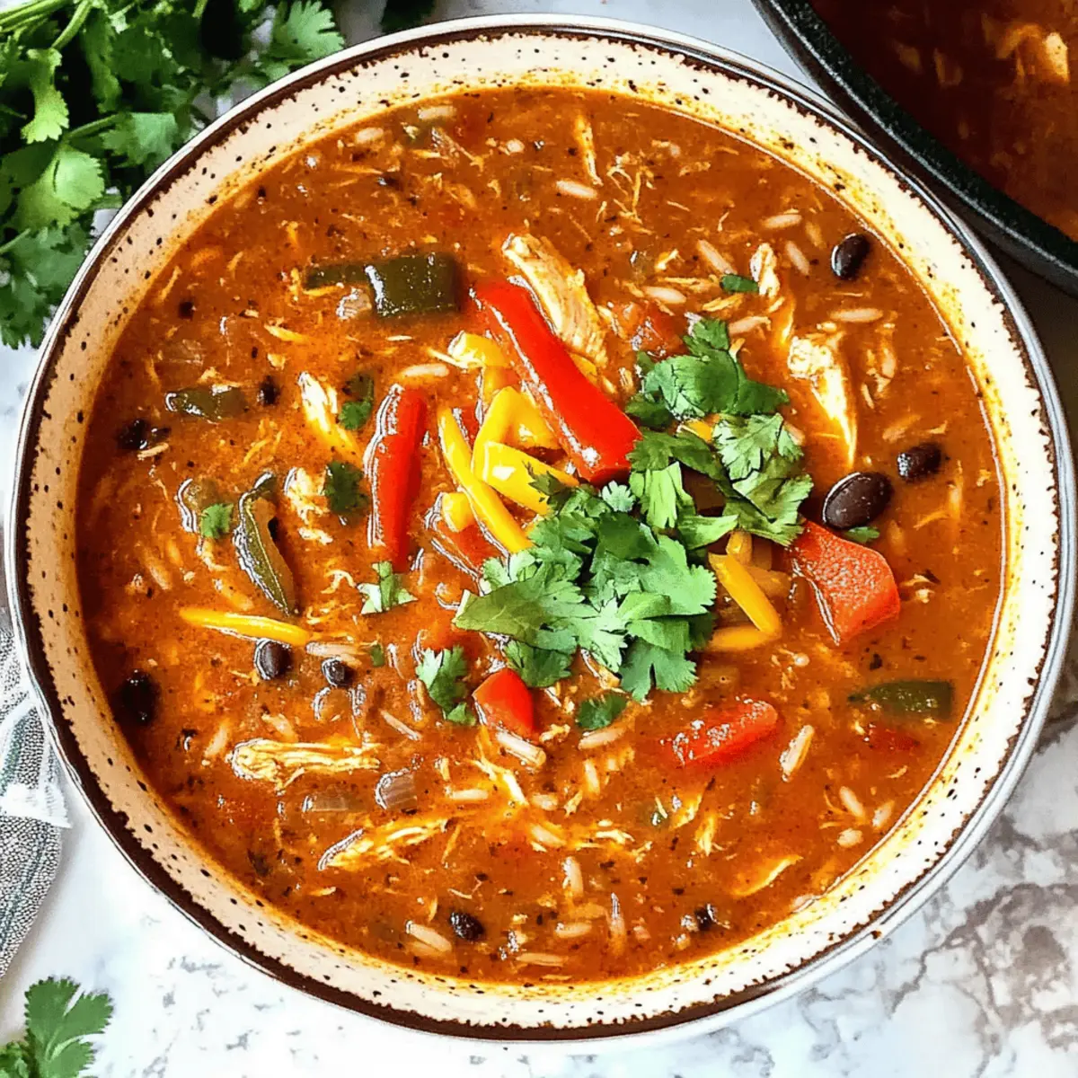 Delicious Chicken Fajita Soup for Cozy Nights In