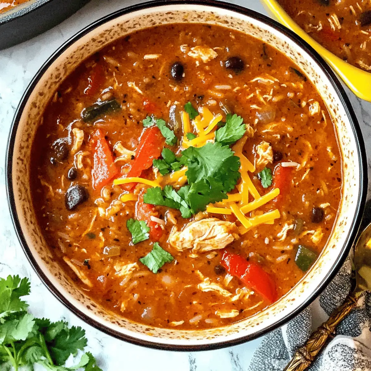 Chicken Fajita Soup q0ehog