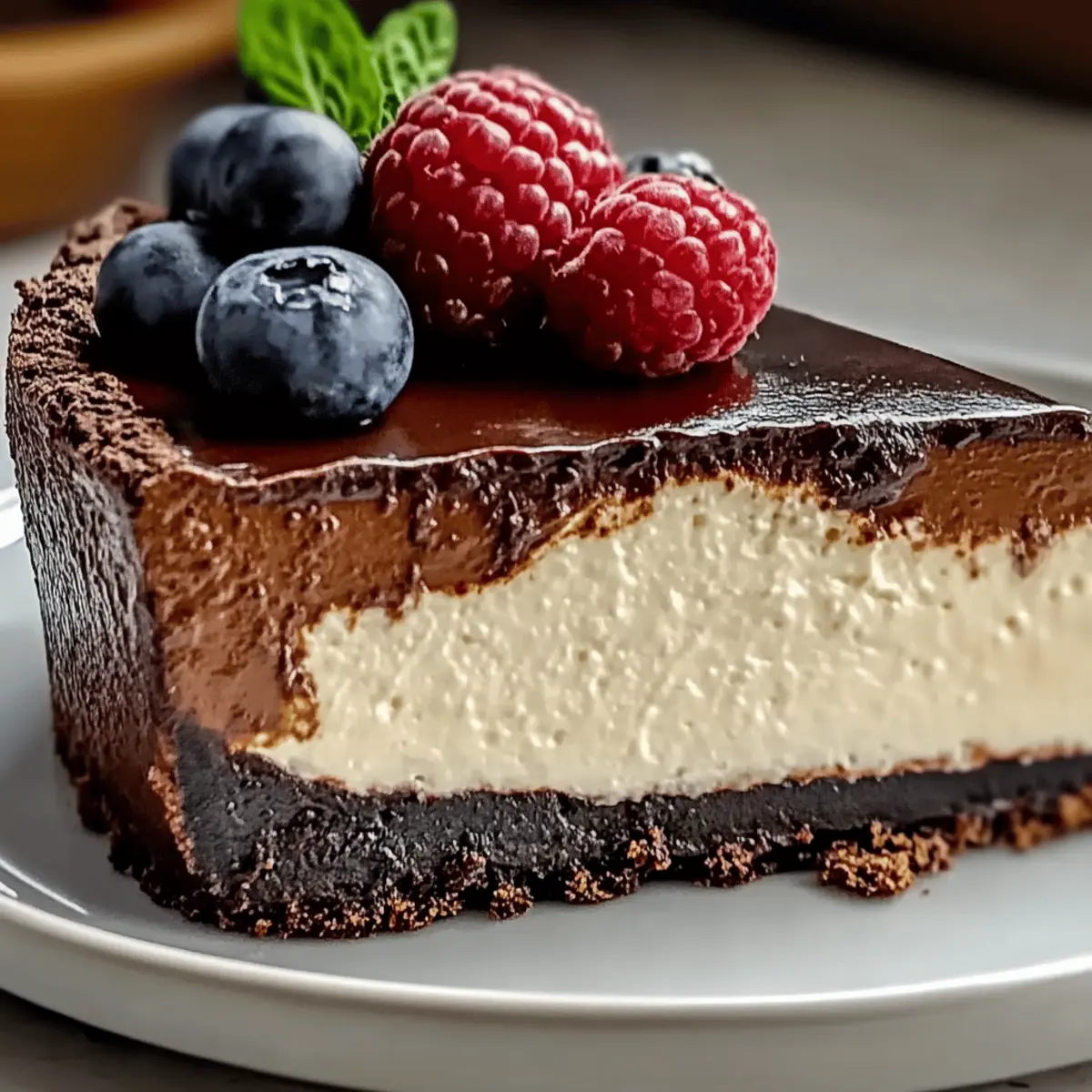 Chocolate San Sebastian Cheesecake hvg2qv