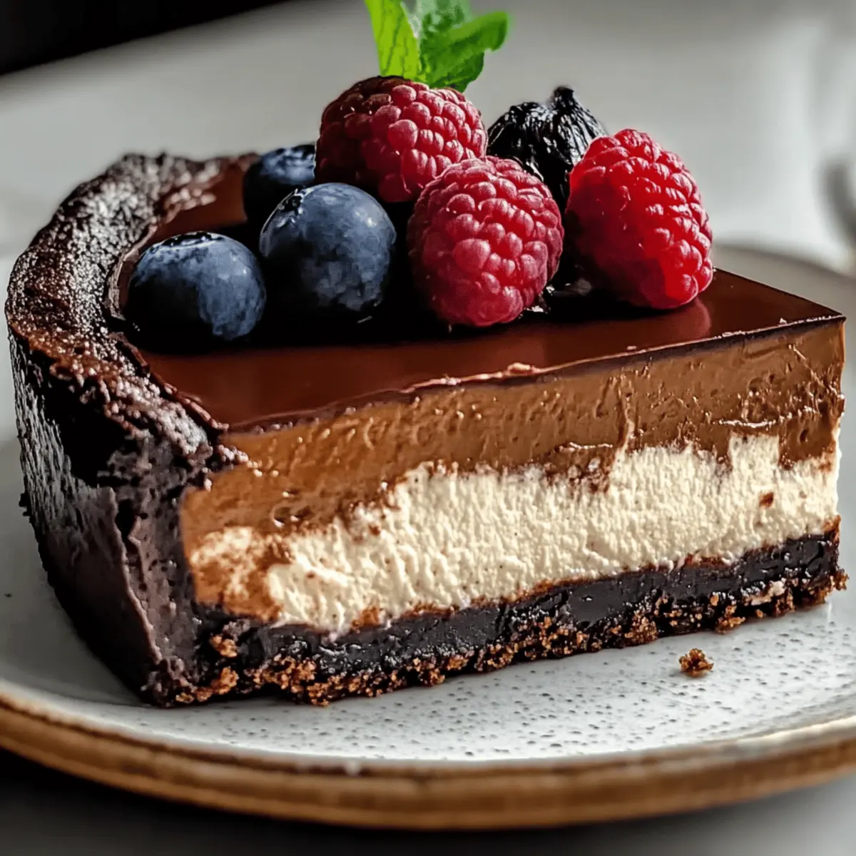 Chocolate San Sebastian Cheesecake nelt6y