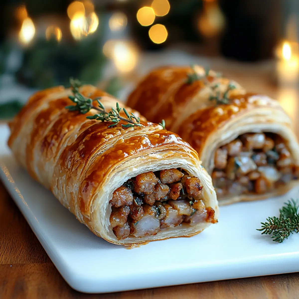 Christmas Sausage Rolls l1ocgr