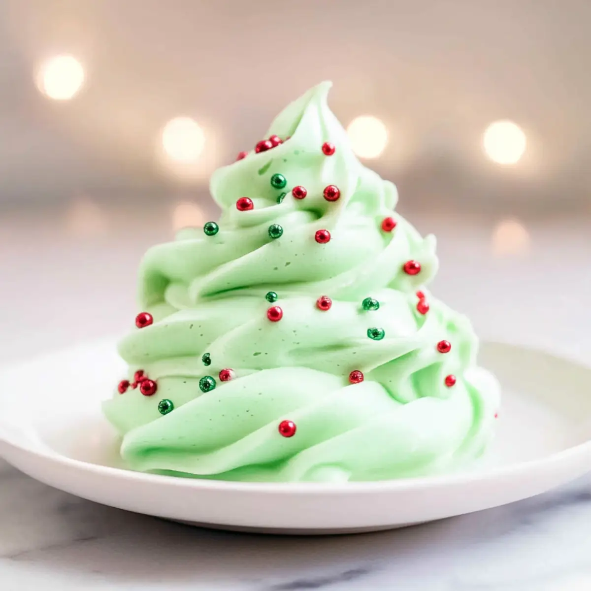 Delightful Christmas Tree Meringues that Melt in Your Mouth