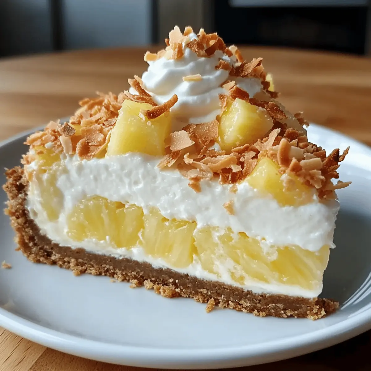 Luscious Coconut Pineapple Cheesecake: A Tropical Escape