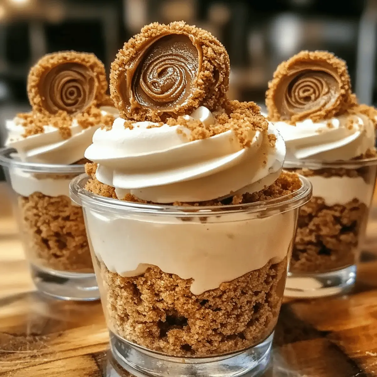 Cookie Butter Cheesecake Cups trolny